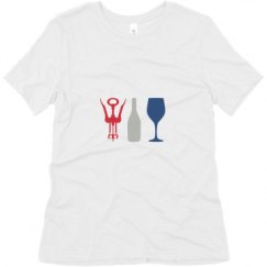 Ladies Relaxed Fit Super Soft Triblend Tee