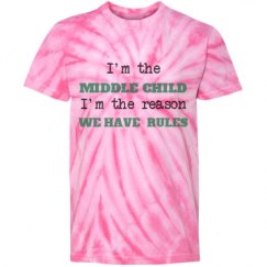 Youth Tie-Dye Cyclone Pinwheel Tee