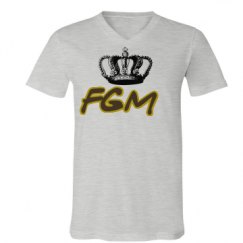 Unisex V-Neck Jersey Tee