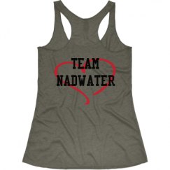 Ladies Slim Fit Super Soft Racerback Triblend Tank