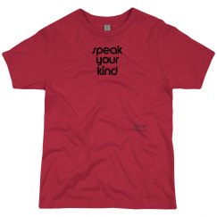 Speak Your Kind youth tee