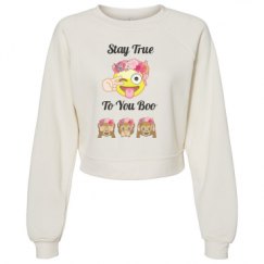 Women's Raglan Pullover Fleece