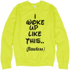 Unisex Neon Crewneck Sweatshirt