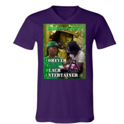 Unisex V-Neck Jersey Tee