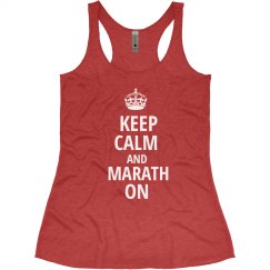 KEEP CALM AND MARATH-ON