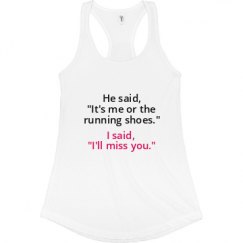 Ladies Slim Fit Racerback Tank Top