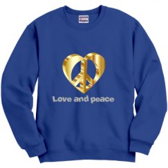 Unisex Film and Foil Crewneck Sweatshirt