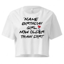 Ladies Festival Cali Crop Top Tee