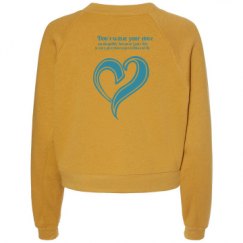 Women's Raglan Pullover Fleece
