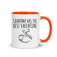 11oz Ceramic Mug with Color Inside