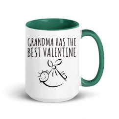 15oz Ceramic Mug with Color Inside