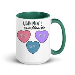 15oz Ceramic Mug with Color Inside