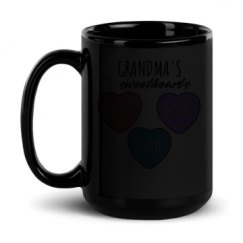 15oz Black Glossy Mug