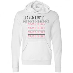 Unisex Fleece Pullover Midweight Hoodie