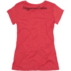 Ladies Slim Fit Super Soft Triblend Tee