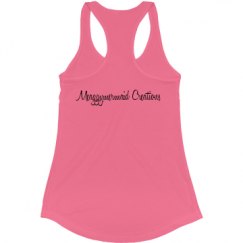 Ladies Slim Fit Racerback Tank Top