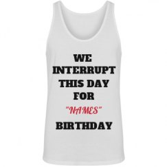 Unisex Jersey Tank Top