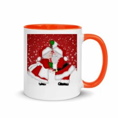 11oz Ceramic Mug with Color Inside
