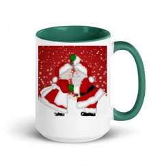 15oz Ceramic Mug with Color Inside