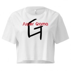 Ladies Festival Cali Crop Top Tee