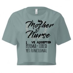 Ladies Festival Cali Crop Top Tee