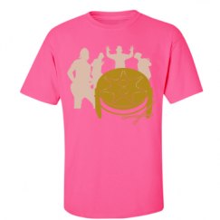 Unisex Ultra Cotton Safety Neon Crewneck Tee