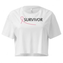 Ladies Festival Cali Crop Top Tee