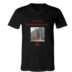 Unisex V-Neck Jersey Tee