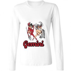 Ladies Relaxed Fit Basic Long Sleeve Tee