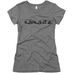 Ladies Slim Fit Super Soft Triblend Tee