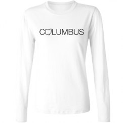Ladies Relaxed Fit Basic Long Sleeve Tee