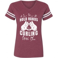 Watch curling with you
