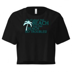 Ladies Festival Cali Crop Top Tee