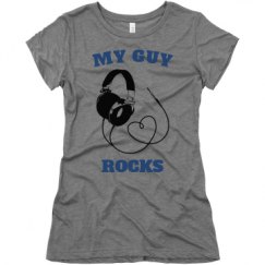 Ladies Slim Fit Super Soft Triblend Tee