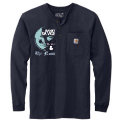 Unisex Carhartt Long Sleeve Henley Tee