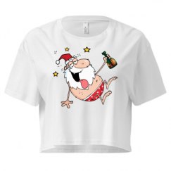 Ladies Festival Cali Crop Top Tee