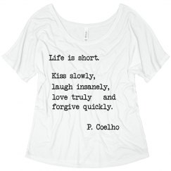 Life is short, typewrite