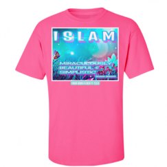 Unisex Ultra Cotton Safety Neon Crewneck Tee