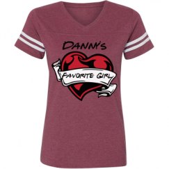 Ladies Relaxed Fit Vintage Sports Tee