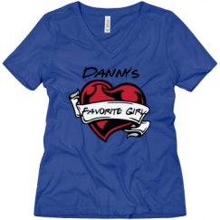 Ladies Relaxed Fit V-Neck Tee