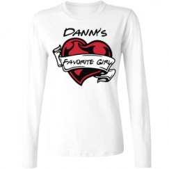 Ladies Relaxed Fit Basic Long Sleeve Tee