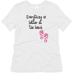 Ladies Relaxed Fit Super Soft Triblend Tee