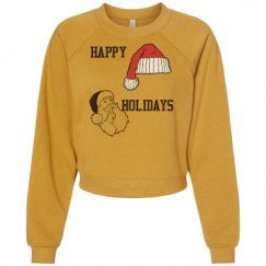 Women's Raglan Pullover Fleece