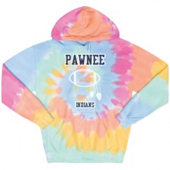Unisex Tie-Dye Fleece Hoodie