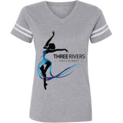 Ladies Relaxed Fit Vintage Sports Tee