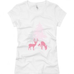 Ladies Slim Fit Basic Promo Jersey Tee