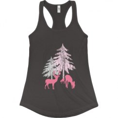 Ladies Slim Fit Racerback Tank Top