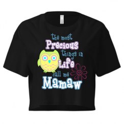 Ladies Festival Cali Crop Top Tee