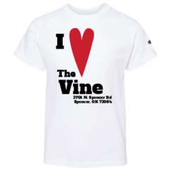 Youth Champion Short Sleeve Tagless Tee