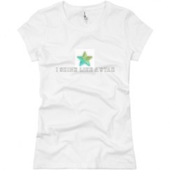 Ladies Slim Fit Basic Promo Jersey Tee